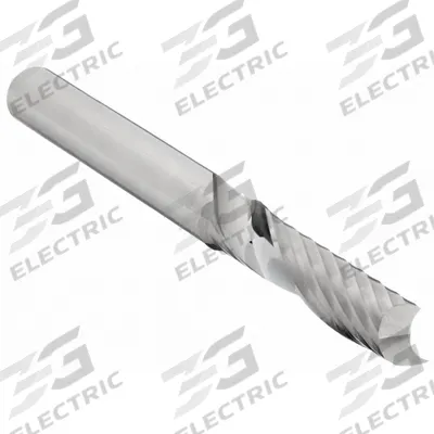 MICRO 100 Solid Router Bit: Spiral Upcut, 1/4" Cut Dia - Spiral-Flute Router Bits for Plastics & Composites