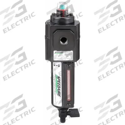 SPEEDAIRE Pneumatic Oil Filter: Coalescing, 1/4 in NPT, 0.01 micron, 20 cfm - Speedaire FRL Air Filters