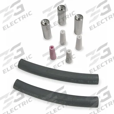 ECONOLINE Abrasive Blast Restrictor Kit: Pressure Feed, Ceramic, 1/8 in_1/16 in_3/16 in - Ceramic Soda Blaster Nozzle Kits
