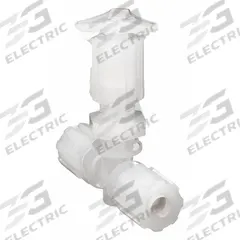 PARKER Needle Valve: Flare x Flare, 1/4 in Pipe Size, 100 psig Max. Pressure (CWP), PFA, Flare, PFA (MPN MV-13-104). Key specifications — Brand: PARKER; Stem Material: PFA; Connection Type: Flare x Flare.