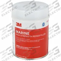 3M Filler: Marine High Strength, 128 oz Container Size, Can, Red (MPN 00051131460140). Key specifications — Finishing Features: Sandable; Color: Red; Series: Marine High Strength; Brand: 3M.
