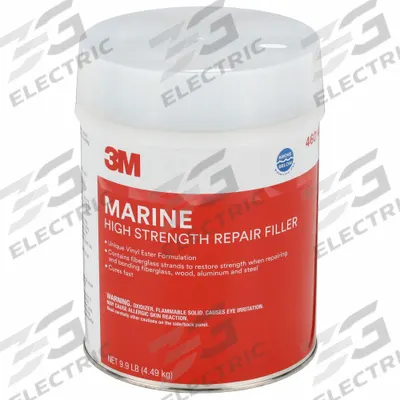 3M Filler: Marine High Strength, 128 oz Container Size, Can - Fiberglass Repair Fillers