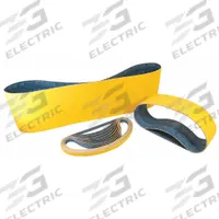 ARC ABRASIVES Sanding Belt: 1/2 in W x 13 in L, Ceramic, 80 Grit, Y Wt Cloth Backing, Predator (MPN 71-005013006). Key specifications — Brand: ARC ABRASIVES; Series: Predator.