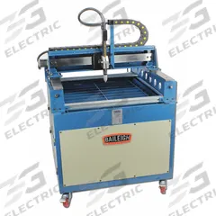 BAILEIGH INDUSTRIAL Plasma Table: 110 V AC, 2 ft x 2 ft (MPN PT-22). Key specifications — Manufacturer Part Number: PT-22; Brand: BAILEIGH INDUSTRIAL; Plasma Torch Type: Handheld; For Material Type: Mild Steel; For Maximum Material Thickness: 3/4 in (Mild Steel).