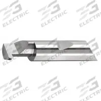MICRO 100 Grooving Tool: 0.1875 in Shank Dia., Right Hand, 1.500 in Overall Lg (MPN QFR-020-4)