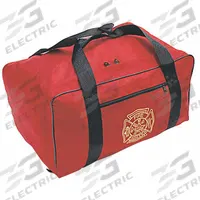 IRON DUCK Gear Bag: 23 in L x 16 in W x 12 in D, Nylon, Red, 11-20 in/30+ in, 11-20 in (MPN 33031-RD). Key specifications — Color: Red; Closure Type: Zipper; Features: Uniforms; Brand: IRON DUCK.