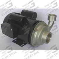 DAYTON Centrifugal Pump: 304 Stainless Steel, 1 1/2 hp Horsepower (Max), Single Phase, 115/230V AC (MPN 4JMX4). Key specifications — Impeller Material: 304 Stainless Steel; Brand: DAYTON; Motor Enclosure: Totally Enclosed Fan Cooled.