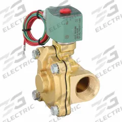 REDHAT Solenoid Valve: 2-Way, Normally Closed, 1 in Pipe Size, 110V AC/120V AC, Watertight, FKM Seal (MPN 8210G004V). Key specifications — Pipe Size: 1 in; Voltage: 110V AC; Brand: REDHAT; Coil Enclosure: Watertight.