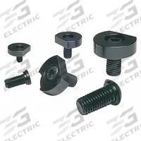 MITEE-BITE Machinable Fixture Clamp: Steel, Smooth Face, 0.25 in Machinable Wd, 1/4"-20 Bolt, 4 PK (MPN 10504). Key specifications — Brand: MITEE-BITE PRODUCTS INC; Manufacturer Part Number: 10504.