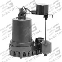 DAYTON Sump Pump: 1/3 hp, 25 ft Max. Head, 4.1 A, Cast Iron, Piggyback Vertical (MPN 92341). Key specifications — Brand: DAYTON; Switch: Piggyback Vertical.