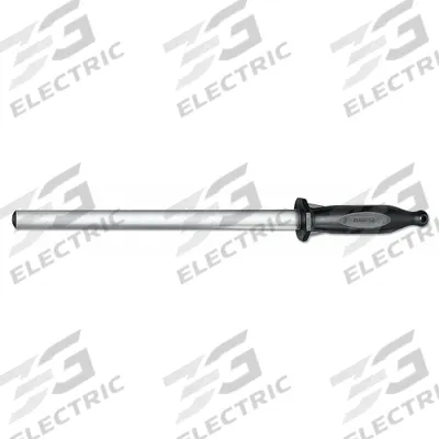 MERCER CUTLERY Sharpening Steel: Steel, 12 in Overall Lg, Polypropylene - Diamond-Coated Honing Steels