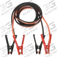 WESTWARD Booster Cable: Crimped, 1 AWG, Spring Clamp Grip, 16 ft Cable Lg, Black/Orange (MPN 23PC96). Key specifications — Cable Connection Type: Crimped; Cable Wire Gauge: 1 AWG; Jaw Type: Spring Clamp Grip; Cable Jacket Color: Orange; Brand: WESTWARD.