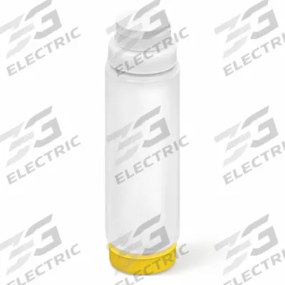 VOLLRATH Squeeze Bottle: 24 oz Capacity, 2 1/8 in Opening Dia, 10 5/8 in Overall Ht - Standard Squeeze Bottles