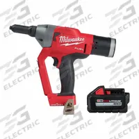 MILWAUKEE Rivet Tool Kit: 1 Battery, No Charger , Rivet Tool Kit, 1 3/16 in Stroke Lg, (1) 6.0 Ah (MPN 2660-20, 48-11-1865). Key specifications — attr1171031: MILWAUKEE; attr1171055: Eliminates Compressors & Hoses.