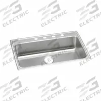 JUST MANUFACTURING Bowl Drop-In Sink: 31 in Overall Lg, 22 in Overall Wd, 4 1/2 in Bowl Dp, 1 Bowls (MPN SLADA2231A454-J). Key specifications — Brand: JUST MANUFACTURING; Color Family: Silver/Gray.