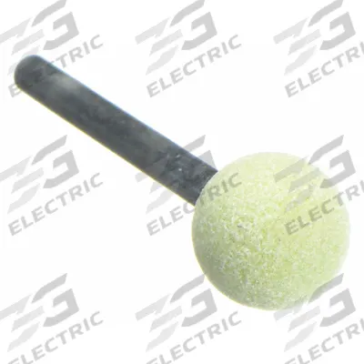 NORTON Vitrified Mounted Point: 3/8 in Dia, Ceramic, 80 Grit - Cool-Cutting Mounted Points for Stainless Steel & Nickel Alloys