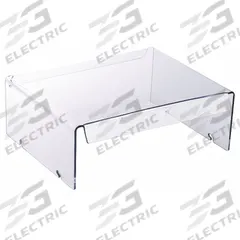 CRETORS Sneeze Guard: 15 1/2 in Overall Dp, 7 1/4 in Overall Ht, 20 1/4 in Overall Wd, 16090-R. Key specifications — attr434304: 16090-R; attr434333: Sneeze Guard.