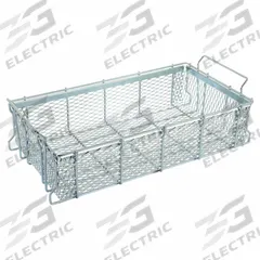 MARLIN STEEL WIRE PRODUCTS Parts Washer Basket: Rectangular, Steel, Silver, 24 in Basket Lg (MPN 00-00363276-14). Key specifications — Handle Included: Handle Included; Mesh Opening Size: 1/2 in; Stackable: Stackable; Lid Included: Lid Not Included; Brand: MARLIN STEEL WIRE PRODUCTS.