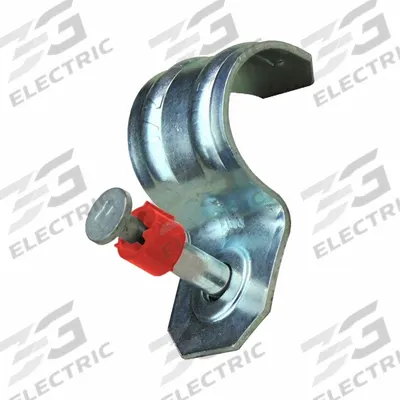 RAMSET Hole Strap W/ 1" Prem Pin: 0.3 in Head Dia. - Pins for Powder-Actuated Tools