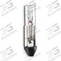 APPROVED VENDOR Incandescent Bulb: Incandescent, Telephone Slide No. 5, T2, 60PSB, 60V AC, 3 W Watt (MPN 60PSB-1PK). Key specifications — Bulb Shape: T2; Brand: APPROVED VENDOR; Trade Number: 60PSB; Voltage: 60V AC; Light Color: White.