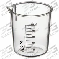 APPROVED VENDOR Beaker: Low Form, Polymethylpentene, Clear, 250 mL, 90.1 mm Outside Dia, Non-Sterile (MPN 6FAF1). Key specifications — Clarity: Clear; Body Color: Colorless; Brand: APPROVED VENDOR; Product Type: Beaker; Includes Graduations: Yes; Beaker Type: Low Form.