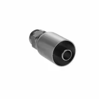 PARKER Hydraulic Crimp Fitting: Steel x Steel, Straight, -8 For Hose Dash Size, Male x Genderless (MPN 10577-8-8). Key specifications — Fitting Gender: Male x Genderless; Fitting Connection Type: SAE x Crimp; For Hose Dash Size: -8; Thread Size: 3/4"-16; Brand: PARKER.