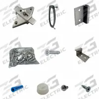 HADRIAN Outswing Door Kit: Stainless Steel, Stainless Steel (MPN 621066-900). Key specifications — Compatible Partition Material: Plastic; Finish: Stainless Steel; Component Type: Out Swing Door Kit; Brand: HADRIAN.