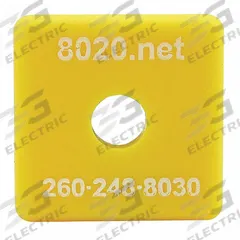 End Cap: 15 Series, Inch, 1 1/2 in x 13/64 in x 1 1/2 in, Yellow, ABS, Matte, For 0.328 in Slot Wd (MPN 2030YEL). Key specifications — Finish: Matte; Product Type: End Cap; Material: ABS; Includes Fasteners: Yes; Manufacturer Part Number: 2030YEL; Brand: 80/20; System of Measurement: Inch.