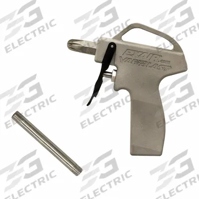 EXAIR Safety Air Gun with extension: Ergonomic Grip, Cast Aluminum, 1/4 in Female NPT - Pistol-Grip Air Guns