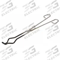 Crucible Tongs: 18 in Overall Lg, Steel, C1006/1008, Nickel Plated/PTFE, 1/4 in Wire Size, Crucibles (MPN 5ZPT7). Key specifications — Brand: APPROVED VENDOR; Coating: Nickel Plated; PTFE; For Use With: Crucibles; Material Grade: C1006/1008; Product Type: Crucible Tongs; Tip Style: Crucible.