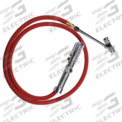 MILTON Heavy-Duty Truck Tire Inflator Gauge: Single-Tire Inflator Gauges, Sight Glass