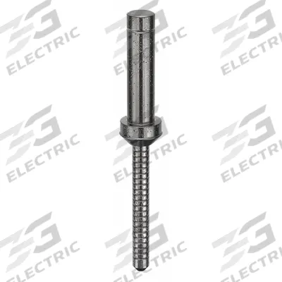 BOM Blind Rivet,1.855 in L,0.25 in dia,PK10: Inch, 1 55/64 in Overall Lg, 53/64 in Body Lg - Domed-Head Blind Rivets