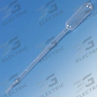 GLOBE SCIENTIFIC Transfer Pipette: 5 mL Capacity, Non-Sterile, Std Transfer Pipette, Plastic - Non-Sterile Transfer Pipettes