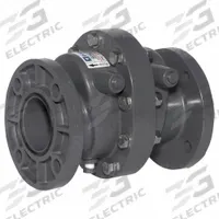 HAYWARD Check Valve: Swing, Inline Valve Body, 3 in Pipe Size, Flange x Flange, PVC, 34°F to 140°F (MPN SW1300V). Key specifications — Brand: HAYWARD.