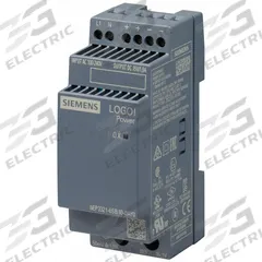 SIEMENS Stabilized Power Supply: DIN Rail, 28.5 W Output Power - Rated, 1.9 A Current - Output (MPN 6EP33216SB100AY0). Key specifications — attr1044898: Single; attr1044874: Plastic; attr1044879: 100 to 240V AC; attr211400: SIEMENS.