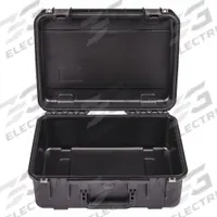 SKB Protective Case: 13 in x 18 1/2 in x 7 in Inside, No Foam, Black, Stationary, 7 lb Wt, No Wheels (MPN 3I-1813-7B-E). Key specifications — Closure Type: Latches; Brand: SKB; Carry-On Size: No.