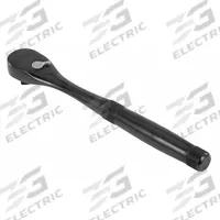 PROTO Hand Ratchet: Pear, Reversible, 15 in Overall Lg, Black Oxide, 8° Min Arc Swing, Proto (MPN J5450XLBL). Key specifications — attr1205598: Reversible; attr1205605: Quick-Release Not Included; attr1205626: Black Oxide; attr1228094: Proto; attr1205607: Pear; attr1205624: PROTO.