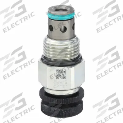 Parker Threaded Cartridge Valve: Steel, Block-Mounted, Two Positions, Normally Closed - Flow Control Cartridge Valves