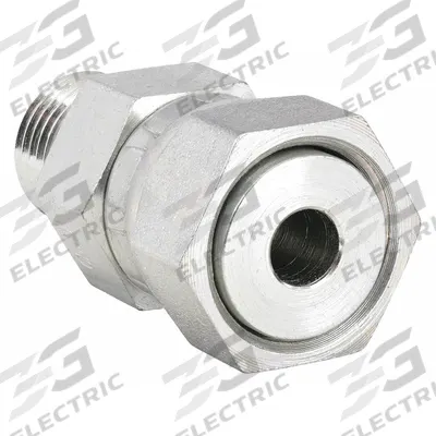 PARKER Compression Fitting Adapter: 3/4 in OD Size, 1-1/16-12 Thread Size, Compression x ORB - O-Ring Face Seal Steel Compression Fittings