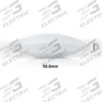 Stirring Bar: Egg, Alnico, 50.8 mm Overall Lg, 19.1 mm Dia, Autoclavable, White (MPN F37130-0002). Key specifications — Color: White; Brand: SP SCIENCEWARE; Product Type: Stirring Bar; Shape: Egg.