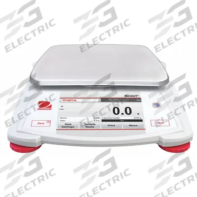OHAUS Compact Bench Scale: 2,200 g Capacity, 0.1 g Readability - Precision Lab Balances