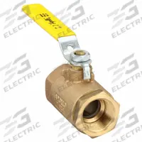 APOLLO Manual Two-Way Ball Valve: 1 in, Bronze, Straight, FNPT x FNPT, 600 psi Max. Pressure (CWP) (MPN 70-105-41). Key specifications — Brand: APOLLO; Handle: Lever.
