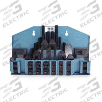 TE-CO Machine Clamping Kit: For 5/8 in T-Slot, 1/2"-13 Stud, 54 Pc (MPN 20402). Key specifications — Brand: TE-CO; Includes Studs: (4) 6 in.