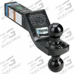 REESE Dual Ball Mount: III, Ball Mounts with Hitch Ball Ball Mount, 2 in Compatible Hitch Size (MPN 21511). Key specifications — Vehicle Class: III; Brand: REESE; Features: Convenience In Towing When The Two Hitch Ball Sizes Are Used Frequently; Finish: Powder Coated; Includes: 1-7/8 in Ball; Mount w/ Hitch Ball Style: Non-Adjustable.