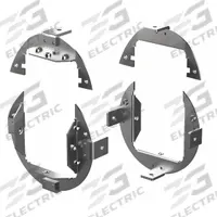 STI Round Wall Plate: Round, 2.13 in Overall Ht, 6.25 in Overall Lg, 7.5 in Overall Wd (MPN EZP133CA). Key specifications — Brand: STI; Shape_Broad: Round.