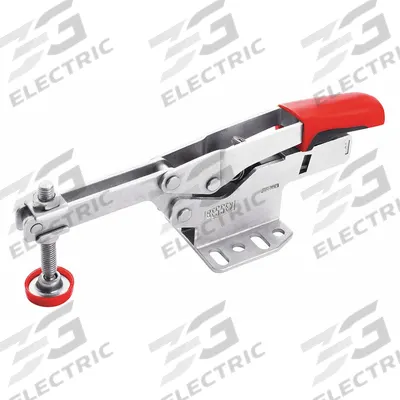 BESSEY Auto-Adjust Toggle Clamp: Std Horizontal Handle, Flange Base Mounting, 3.03 in Arm Lg - Auto-Adjusting Toggle Clamps