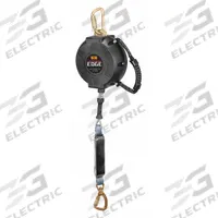 CONDOR Self-Retracting Lifeline: Steel Carabiner Anchor, Harness Steel Snap Hook, 30 ft Line (MPN GR727630LE). Key specifications — Brand: CONDOR; ANSI SRL Class (2021): Class 2; ANSI SRL Type: SRL; ANSI SRL Class (2014): Class B; RFID Equipped: No; Lifeline Material: Steel; Sealed: No; Anchorage End Connection Type: Carabiner.