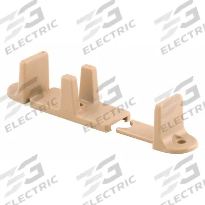 PRIME-LINE Guide: 2 1/8 in Lg, 7/8 in Wd - Hanging Door Guides