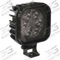 J.W. SPEAKER Vehicle Work Light: Square, Trapezoid, LED, Bolt, DT04-2P Connector, Surface Mount (MPN 832). Key specifications — Housing Color: Black; Brand: J.W. SPEAKER; Mount Type: Bolt; Electrical Connection: DT04-2P Connector; Installation Type: Removable.
