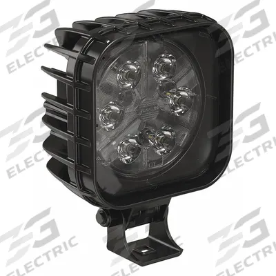 J.W. SPEAKER Vehicle Work Light: Square, Trapezoid, LED, Bolt, DT04-2P Connector - Vehicle Diffusion Trapezoid Lights